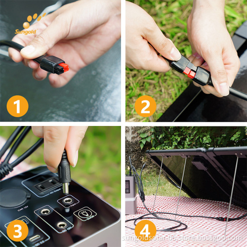 Sungold 80W High Quality Folding Portable Solar Panel